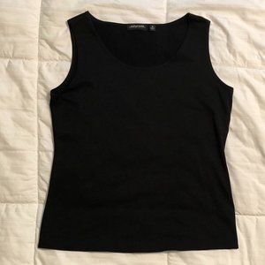 Notations Black Sleeveless Tank